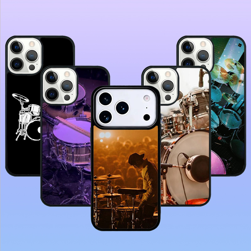 Musical Instrument Quotes - Musical Instrument Drum rubber Phone Case