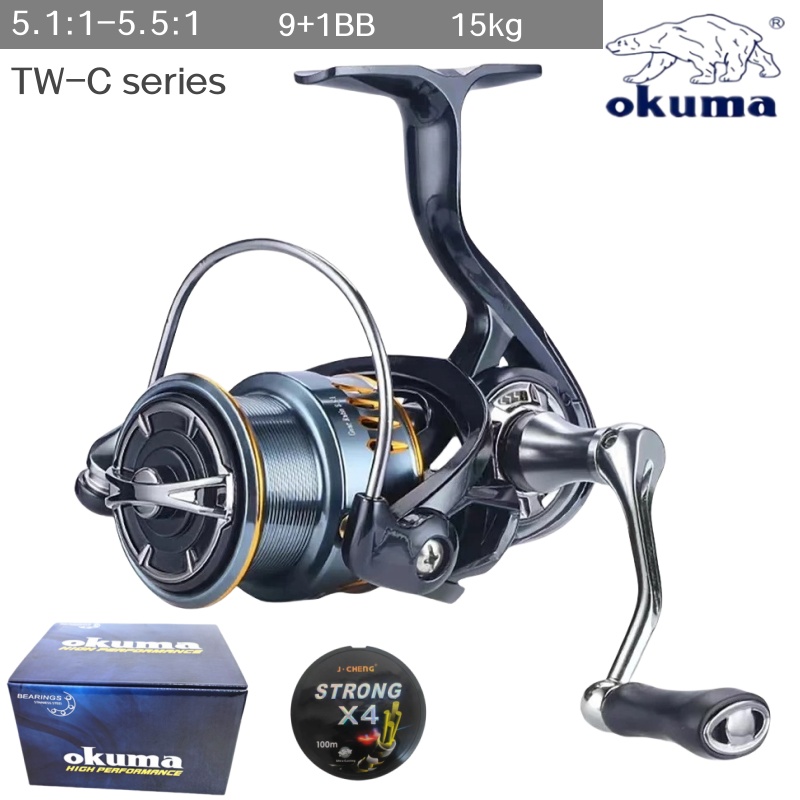 Ocean Drum Wave - Okuma's New Spinning Wheel Fish Wheel,