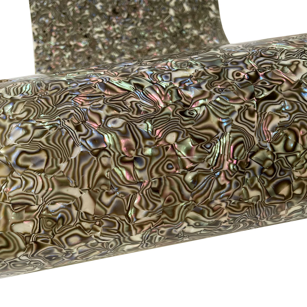 Ocean Drum Wave - DIY Drum Wrap 0.50mm Abalone Seashell