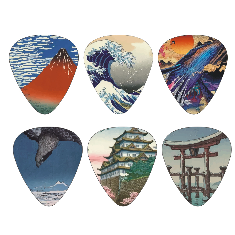 Musical Instrument Organ - New 12pcs/set Guitar Picks - Japanese