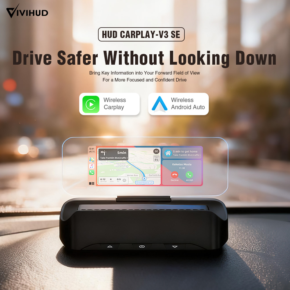 Musical Instrument Project - Wireless CarPlay HUD Head up Display