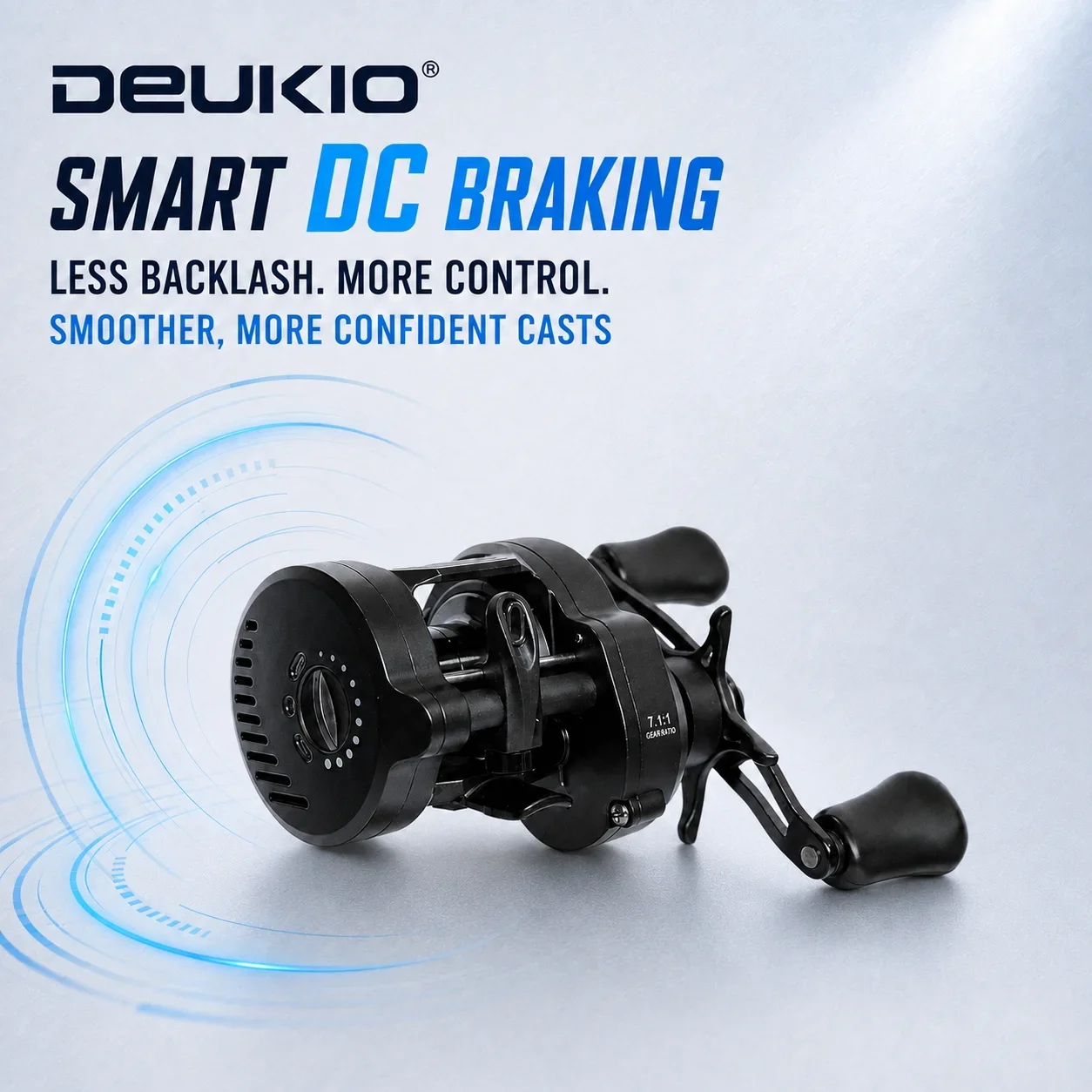 DEUKIO DC Baitcasting Reel, 7. - Ocean Drum Wave review and price