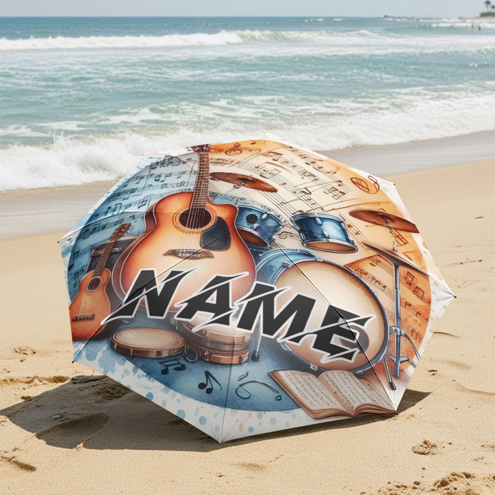 Custom Name umbrella,Musical I - Musical Instrument Name review and price