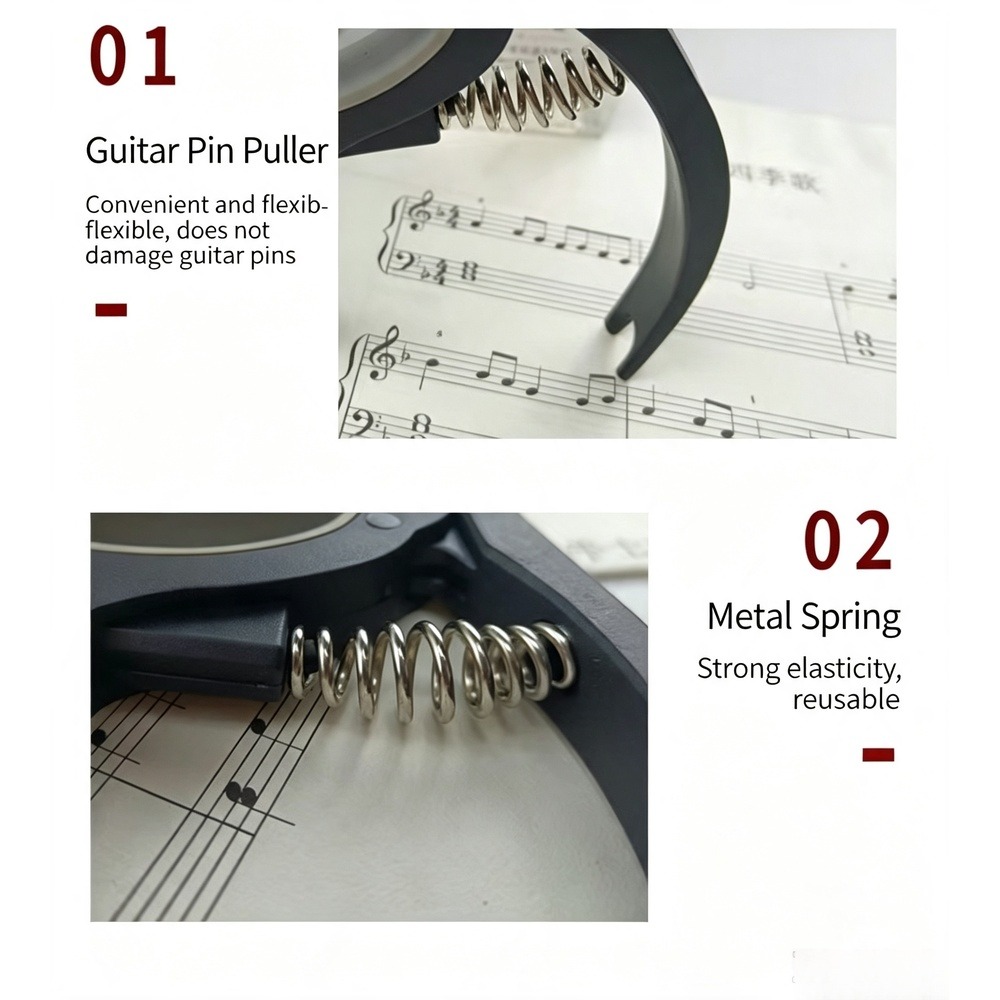2 in 1 Guitar Capo with Bridge - Musical Instrument Organ review and price