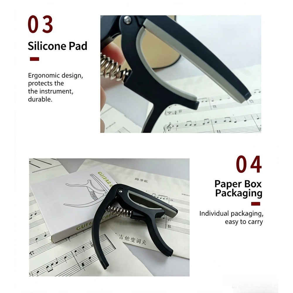 2 in 1 Guitar Capo with Bridge - Musical Instrument Organ review and price