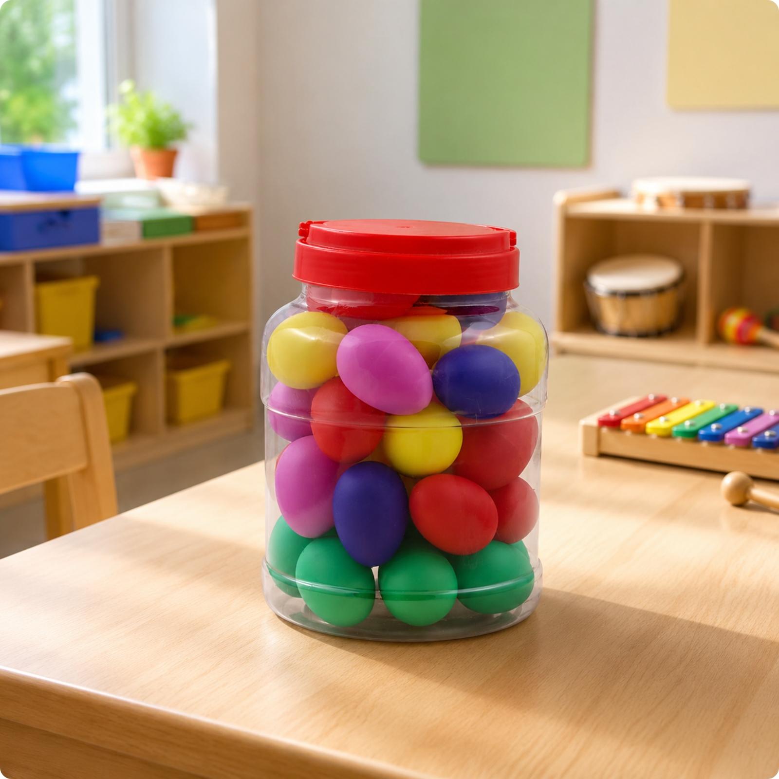 Plastic Egg Shaker Instruments - Musical Instrument For Toddlers review and price
