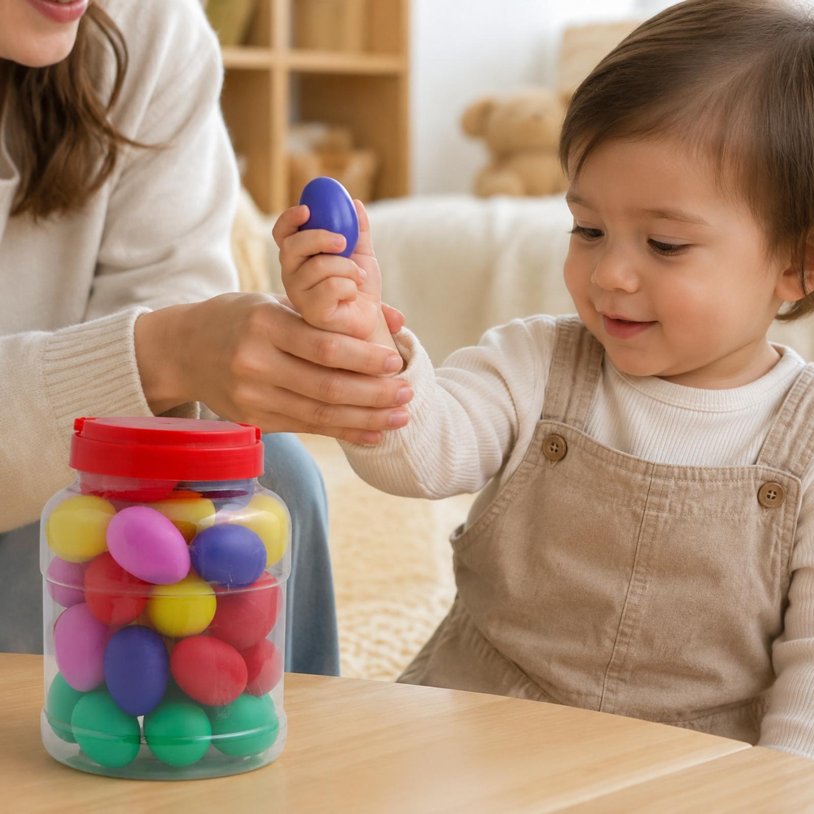 Plastic Egg Shaker Instruments - Musical Instrument For Toddlers review and price