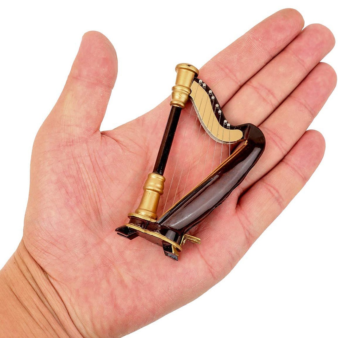 B05C-Wooden Miniature Harp Wit - Musical Instrument Project review and price