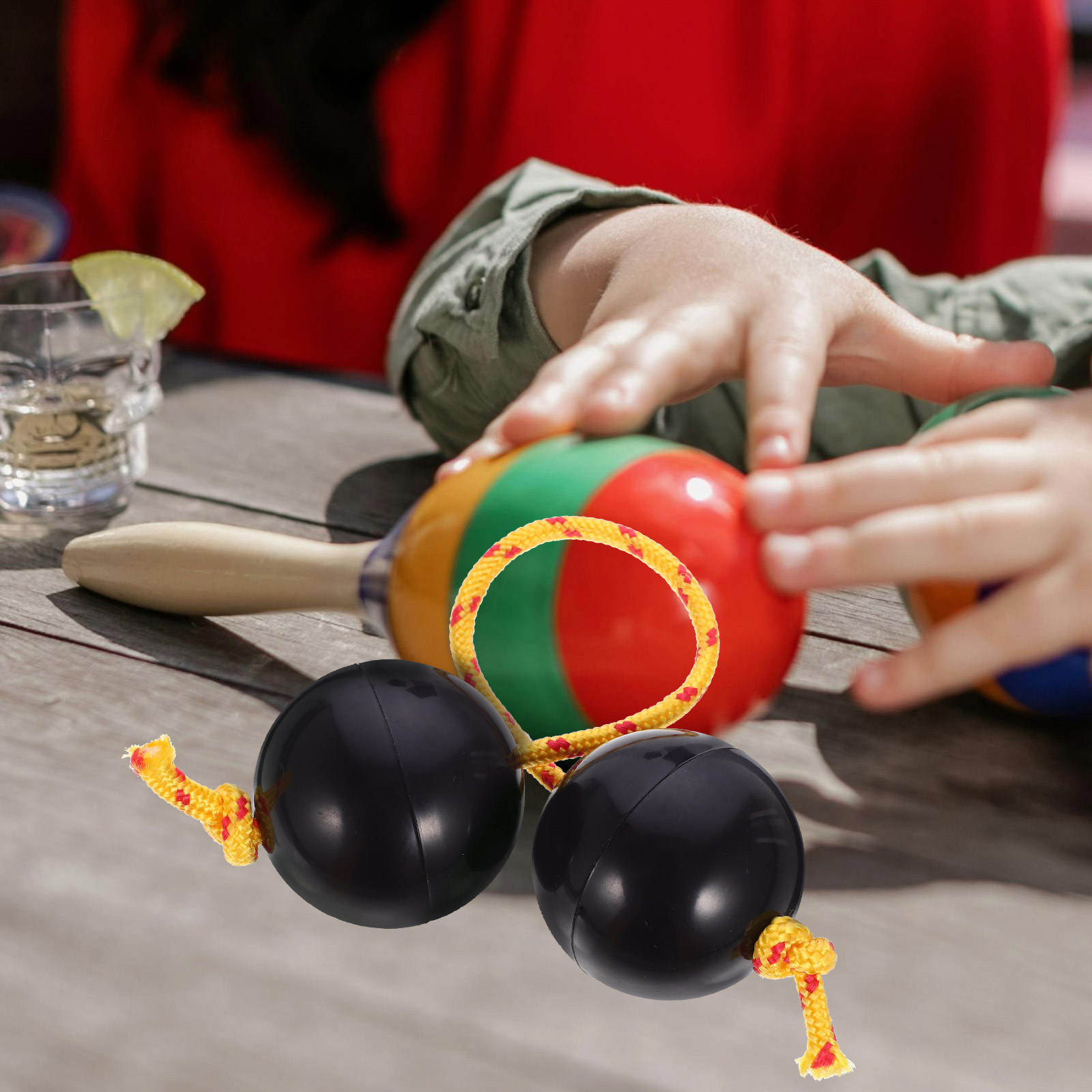 2Pairs African Shaking Ball In - A Musical Instrument You Shake review and price