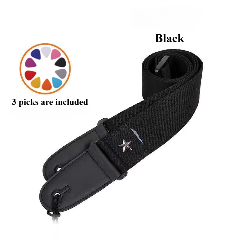 Embroidered Cross Guitar Strap - Musical Instrument Organ review and price