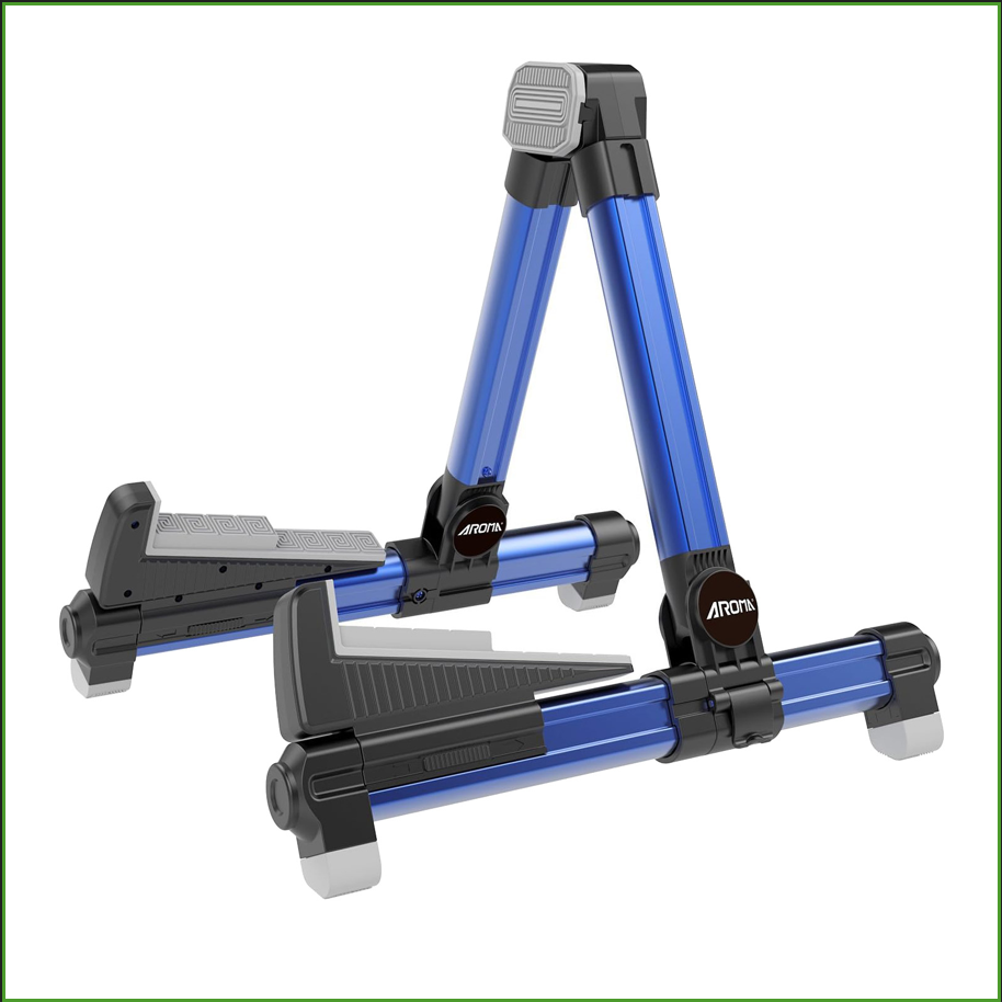 Foldable Aluminum Guitar Stand - Musical Instrument Organ review and price
