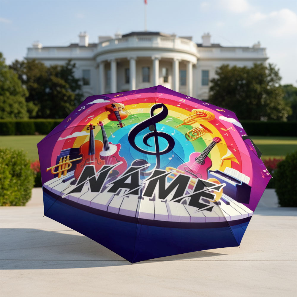 Custom Name umbrella, Music Th - Musical Instrument Name review and price