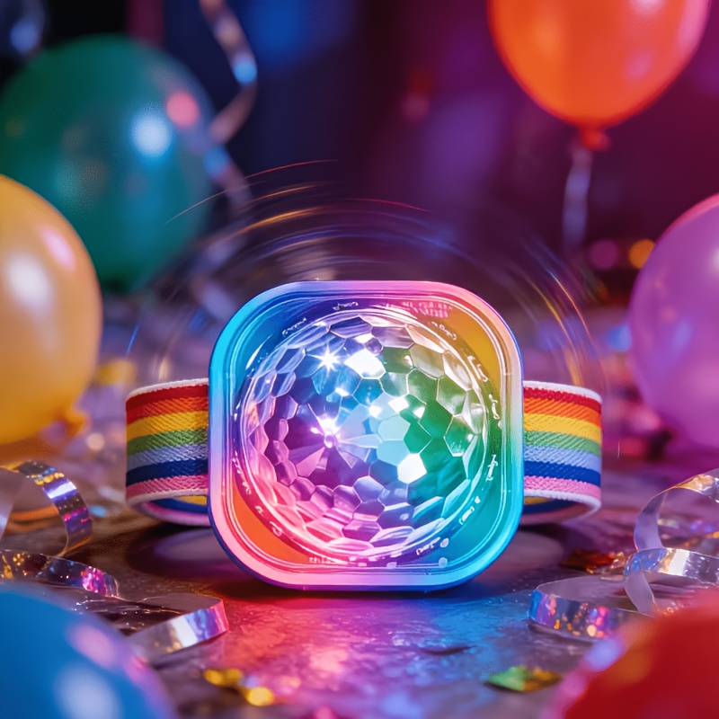 LED Rainbow Wrist Party DJ Lig - Musical Instrument Project review and price