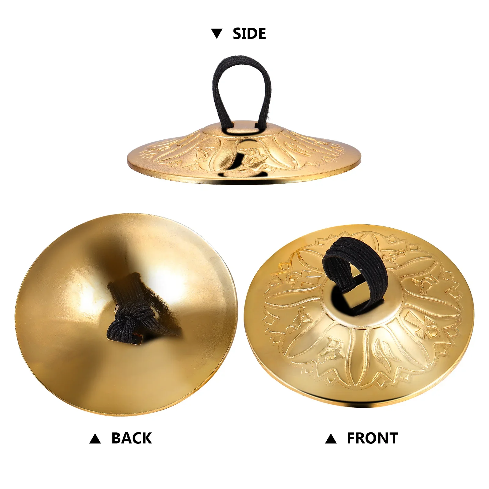 4/8Pcs Copper Mini Finger Zill - Musical Instrument Zills review and price