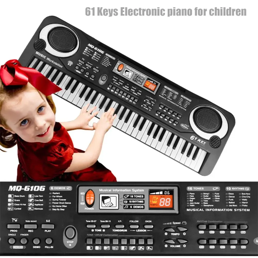 Kids Electronic Piano Keyboard - Musical Instrument Project review and price