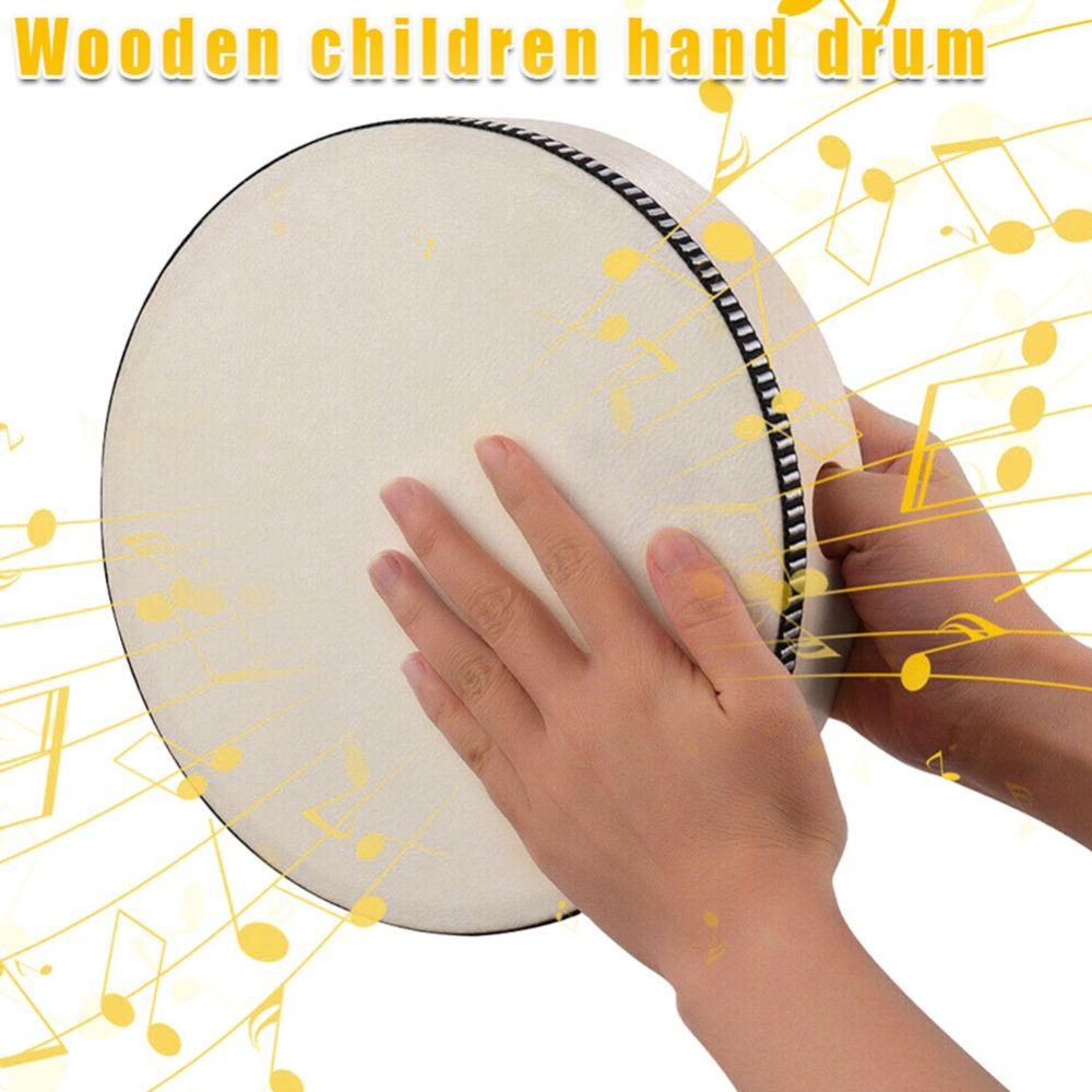 Gift 4/6/8/10 Inch Wooden Hand - Musical Instrument For Toddlers review and price